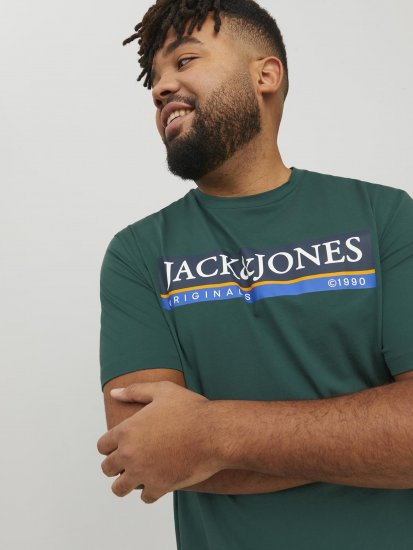 Jack & Jones Codyy T-Shirt Green - T-shirts - T-shirts Homme Grande Taille
