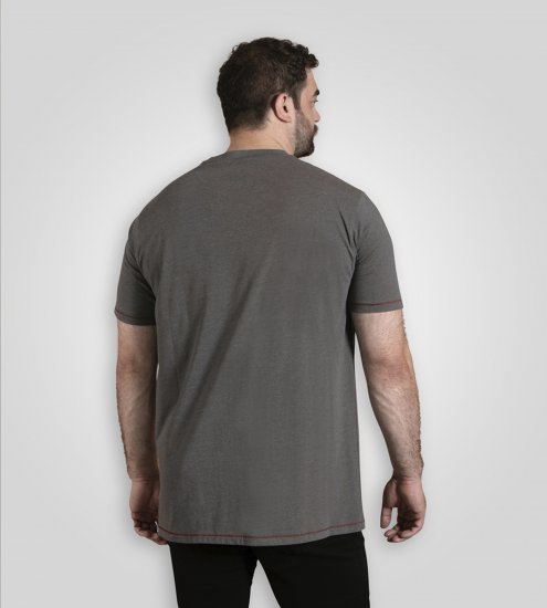 D555 Clydebank T-Shirt Official AC/DC Black Ice Grey - T-shirts - T-shirts Homme Grande Taille