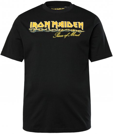 JP1880 Iron Maiden Piece Of Mind T-Shirt Black - T-shirts de groupes - 