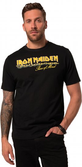 JP1880 Iron Maiden Piece Of Mind T-Shirt Black - T-shirts de groupes - 