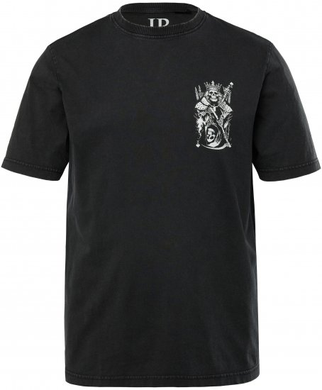 JP1880 T-Shirt Vintage Skeleton Black - T-shirts - T-shirts Homme Grande Taille