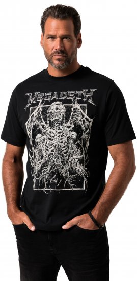 JP1880 Megadeth T-shirt Black - T-shirts de groupes - 