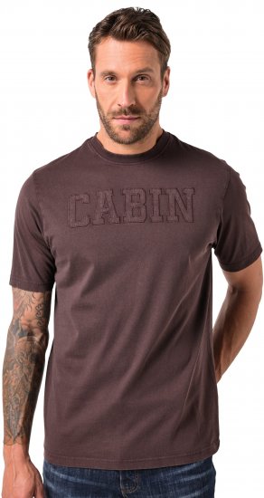 JP1880 T-Shirt Cabin Vintage Mocha TALL - VÊTEMENTS HOMME MT-6XLT - Vêtements Tall Homme