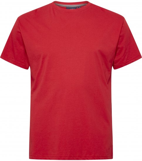 North Latitude T-Shirt O-Neck Red TALL - TALL T-shirts - T-Shirts Longueur Extra pour Grands Hommes