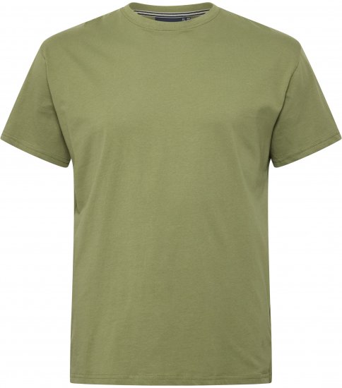 North Latitude T-Shirt O-Neck Olive Green TALL - TALL T-shirts - T-Shirts Longueur Extra pour Grands Hommes