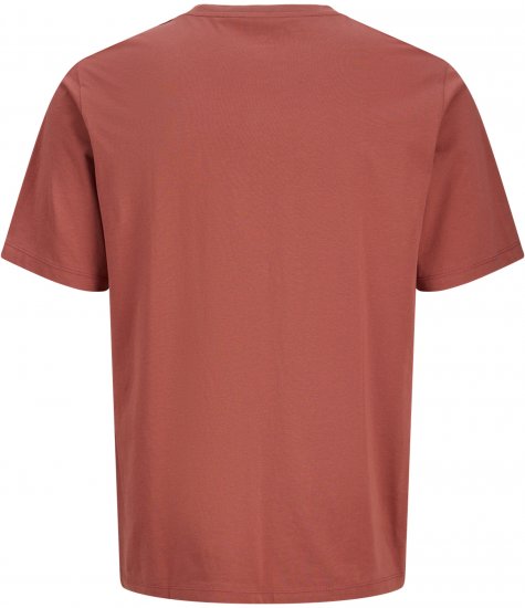 Jack & Jones Alex T-Shirt Rouge - T-shirts - T-shirts Homme Grande Taille