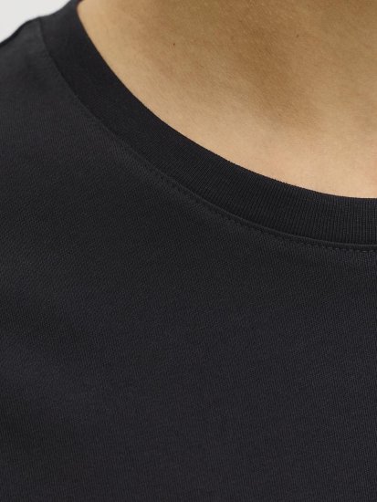 Jack & Jones Dover Denim O-Neck T-Shirt Black - T-shirts - T-shirts Homme Grande Taille