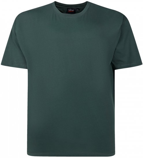 Espionage T015 Plain T-Shirt Bottle Green - T-shirts sans impression - 