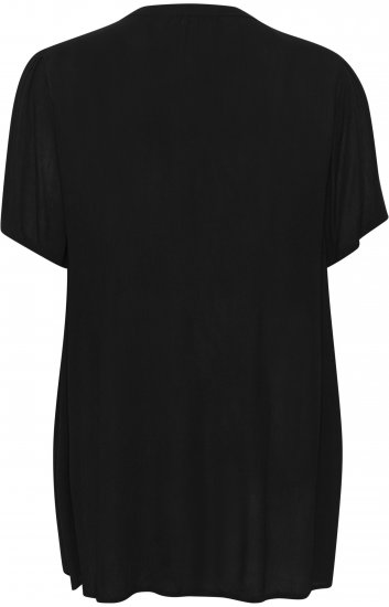 Kaffe Curve Ami Puff Tunique Noir profond - T-shirts - 