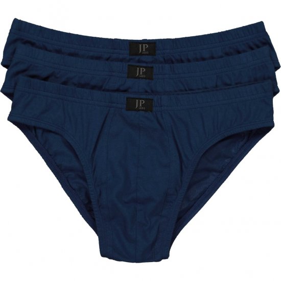 JP1880 Slips OEKO-TEX 3-Pack Blue - Sous-vêtements & bain - Sous-vêtements Grande Taille