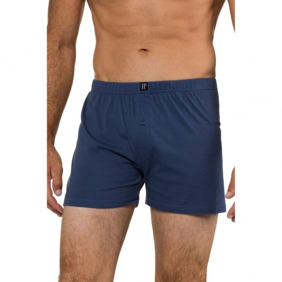 JP1880 Boxershorts OEKO-TEX Soft Stretch Blue - Sous-vêtements & bain - Sous-vêtements Grande Taille