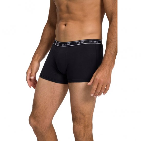 JP1880 Boxershorts Flexnamic 2-Pack Black - Sous-vêtements & bain - Sous-vêtements Grande Taille
