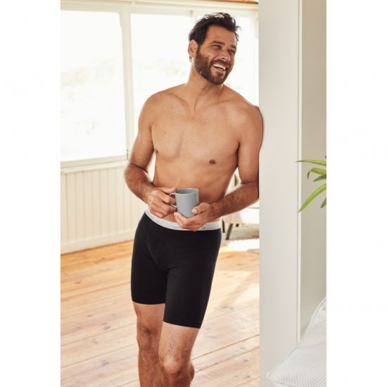 JP1880 Boxers Flexnamic OEKO-TEX Long Black - Sous-vêtements & bain - Sous-vêtements Grande Taille