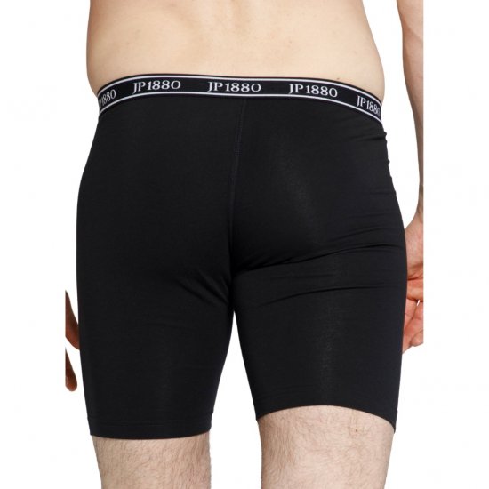 JP1880 Boxers Flexnamic OEKO-TEX Long Black - Sous-vêtements & bain - Sous-vêtements Grande Taille
