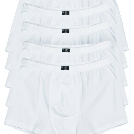 JP1880 Boxershorts OEKO-TEX 5-Pack White - Sous-vêtements & bain - Sous-vêtements Grande Taille