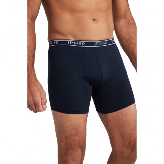JP1880 Boxershorts FLEXNAMIC 2-Pack Dark Navy - Sous-vêtements & bain - Sous-vêtements Grande Taille