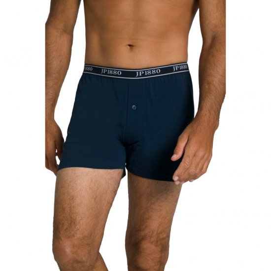 JP1880 Boxershorts FLEXNAMIC 2-Pack Blue - Sous-vêtements & bain - Sous-vêtements Grande Taille