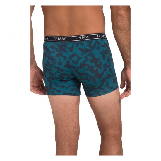 JP1880 Boxershorts Flexnamic OEKO-TEX Mid 2-Pack Blue - Sous-vêtements & bain - Sous-vêtements Grande Taille