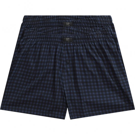 JP1880 Boxershorts OEKO-TEX 2-Pack Navy - Sous-vêtements & bain - Sous-vêtements Grande Taille