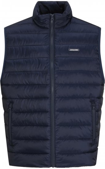 Jack & Jones Louis Light Bodywarmer Puffer Gilet Navy - Gilets sans manches - Gilets grandes tailles