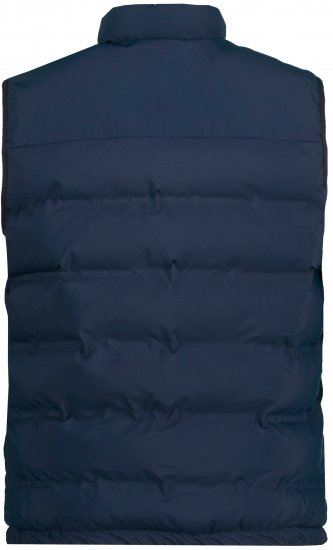 JP1880 Quilted Gilet Stand-up Collar Navy - Vestes - Vestes homme grandes tailles