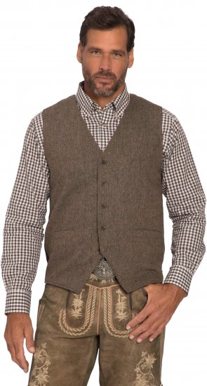 JP1880 Vest Tweed Wool Blend Traditional Light Brown - Tenues de fête - Tenues de fête – Pour célébrer avec style et confort