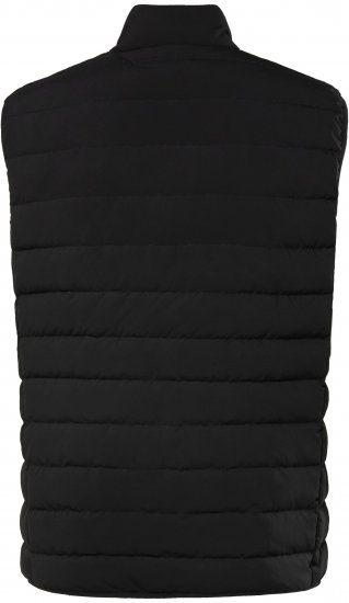 JP1880 Quilted Gilet Stand-Up Collar Black - Vestes - Vestes homme grandes tailles