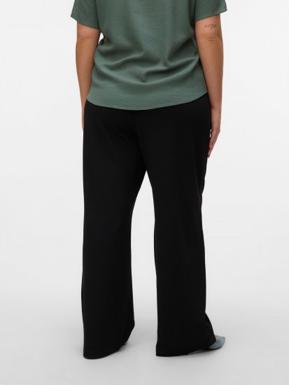 Vero Moda Berlin Zamira Wide Leg Pants Black - Pantalons - 