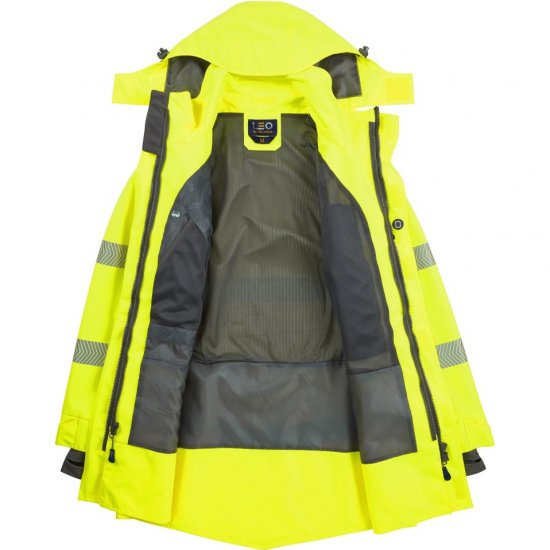 Leo Clovelly EcoViz 15K Performance Breathable Anorak - Vêtements de travail - Vêtements de travail grandes tailles