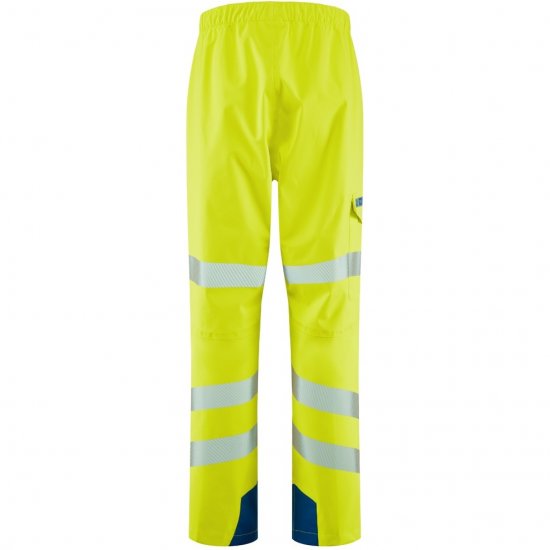 Leo Lundy Ltec 20K High Performance Breathable Waterproof Ov Hi-Vis Yellow - Vêtements de travail - Vêtements de travail grandes tailles