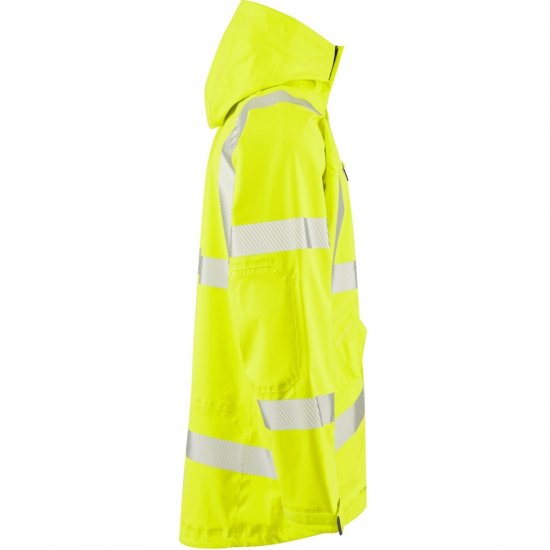 Leo Marisco LTEC 20K High Performance Breathable Waterproof Hi-Vis Yellow - Vêtements de travail - Vêtements de travail grandes tailles