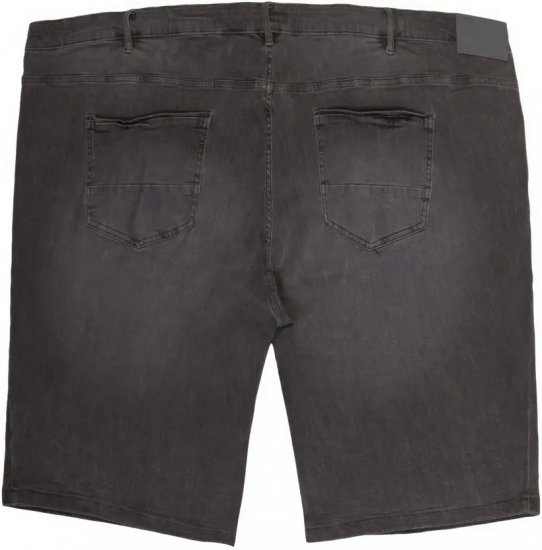 Lavecchia 0908 Bermuda Denim Shorts Black - Shorts - Shorts hommes grande taille