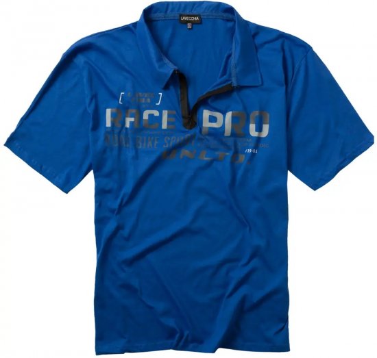 Lavecchia 2030 Polo Shirt Short Sleeve Royal Blue - Polos - Polos homme grande taille