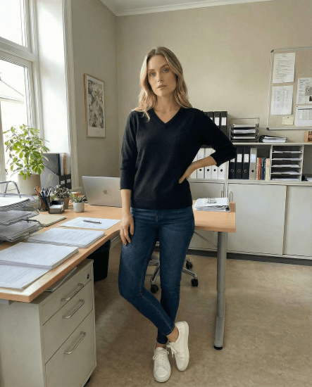 Nora Mikken GELINA Sweater Black - VÊTEMENTS FEMME XS-XXL - 