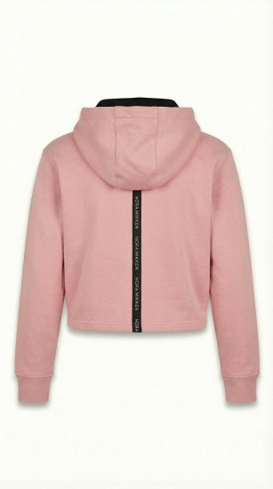 Nora Mikken KAMILLA Cropped Hoodie Peach Whip - VÊTEMENTS FEMME XS-XXL - 