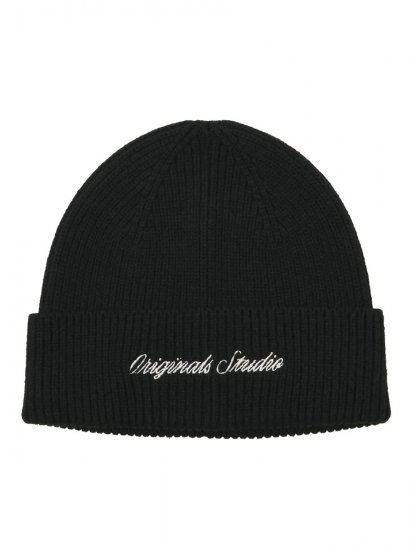 Jack & Jones Norrebro Bonnet Noir - Bonnets - 