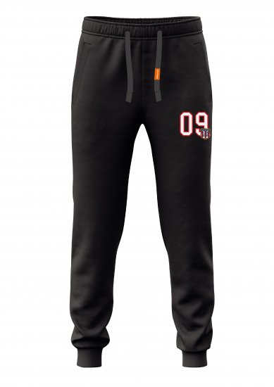 Motley Denim Perth Sweatpants Black - Pantalons/shorts de survêtement - Survêtement/jogging grandes tailles