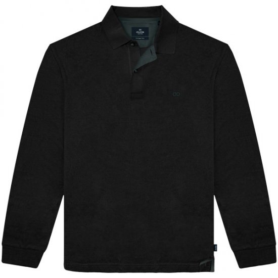 Double Outfitters PS-3097 Polo Shirt Embroidered Black - Polos - Polos homme grande taille
