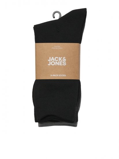 Jack & Jones Ordinary Chaussettes Noir lot de 3 - Sous-vêtements & bain - Sous-vêtements Grande Taille
