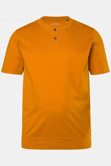JP1880 Henley Belly Fit Short Sleeve - T-shirts - T-shirts Homme Grande Taille