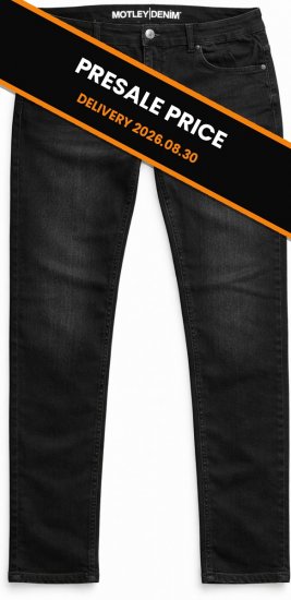 Motley Denim Soho 5-Pocket Jeans Black - Jeans et pantalons - Jeans et Pantalons grande taille 