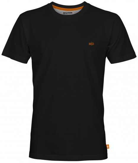 Motley Denim Stockholm T-shirt Black - T-shirts - T-shirts Homme Grande Taille
