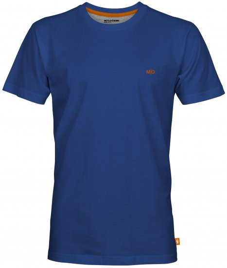 Motley Denim Stockholm T-shirt Royal Blue - T-shirts - T-shirts Homme Grande Taille