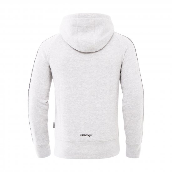 Slazenger Tommy Hoodie Grey - Sweatshirts & hoodies - Sweatshirts/Hoodies grande taille homme