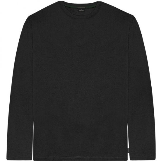 Double Outfitters TS-9170 Long Sleeve T-Shirt Black - T-shirts - T-shirts Homme Grande Taille