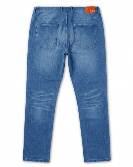 Motley Denim Soho 5-Pocket Jeans Blue Wash - Jeans et pantalons - Jeans et Pantalons grande taille 