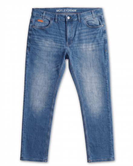 Motley Denim Soho 5-Pocket Jeans Blue Wash - Jeans et pantalons - Jeans et Pantalons grande taille 