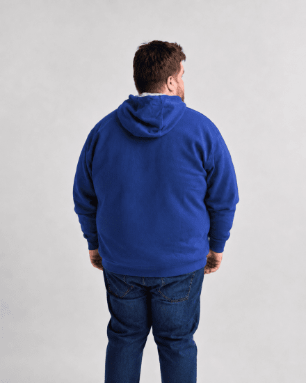 Motley Denim Copenhagen Hoodie Royal Blue - Sweatshirts & hoodies - Sweatshirts/Hoodies grande taille homme