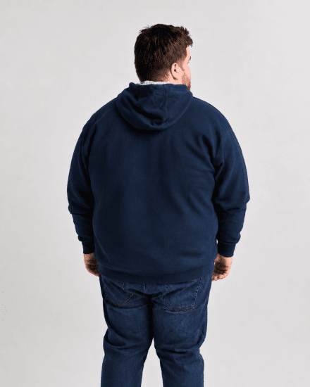 Motley Denim Copenhagen Hoodie Dark Indigo - Sweatshirts & hoodies - Sweatshirts/Hoodies grande taille homme