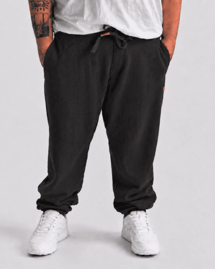 Motley Denim Berlin Sweatpants Charcoal - Pantalons/shorts de survêtement - Survêtement/jogging grandes tailles
